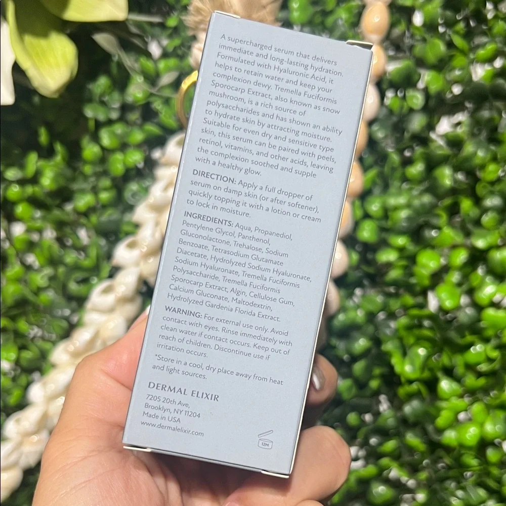 Dermal Elixir Super Hyaluronic Acid Serum